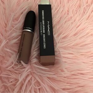 NIB MAC Cosmetics Powder Kiss Liquid Lipcolour in It’s Personal taupe brown